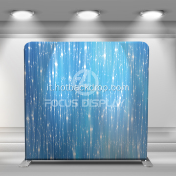 Dream of Blue Tension Fabric Backdrop Wall